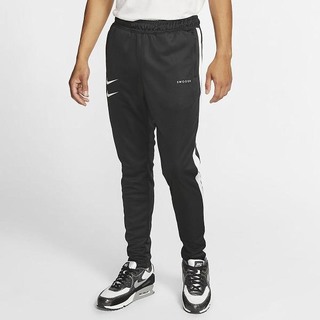 Pantaloni Nike Sportswear Swoosh Barbati Negrii Albi Negrii Albi | MCJW-50741